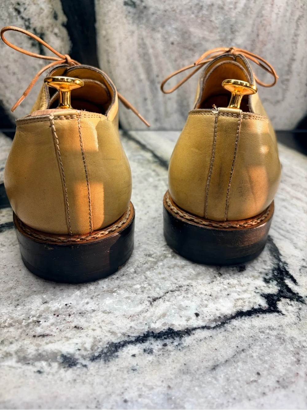 Stefano Branchini Wholecut Leather Oxford Shoes UK 9 US 10 Made Italy
